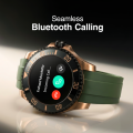 Zero® Regal AI Pro Smartwatch 1.19" AMOLED Screen | Bluetooth Calling, 107 Sports Modes, Health Monitoring | Stainless Steel Case with Stainless steel chain strap | Best Price Smartwatch for Men, Women, IOS & Android Users. 