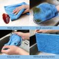 (Pack Of 3) Microfiber Cloths Cleaning Supplies- Micro Fiber Cleaning Towels, Chemical Free Kitchen Towel, Clean Windows & Cars.. 