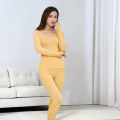 Womens Thermal Full Body Suit Set Stretchable Innerwear Free Size Winter Warm. 