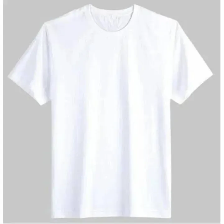 white%20plain%20basic%20round%20neck%20half%20sleeves%20T%20shirts%20for%20men's,%20women's%20&%20girls%20cotton%20fabric%20for%20summer%20wear%20-%20Image%202