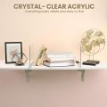 Acrylic Shelf Dividers for Closet Organization - Closets Shelf and Closet Separator for Storage and Organization - No Installation Required (Clear). 