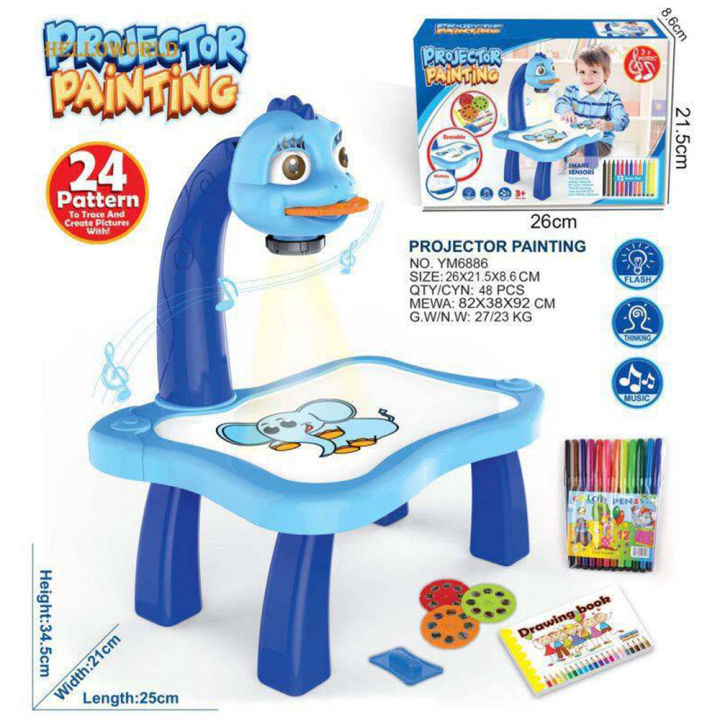 Projector%20Learning%20Desk%20Projector%20Toy%20Projector%20Desk%20Learning%20Educational%20Toys%20Kids%20Drawing%20Desk%20With%20Projector%20-%20Image%202