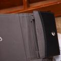Men Leather Card Cash Receipt Holder Organizer Bifold Wallet Purse. 