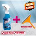 Rigid Multi-Purpose Glass Cleaner 500 ml with Window Cleaning Wiper. 