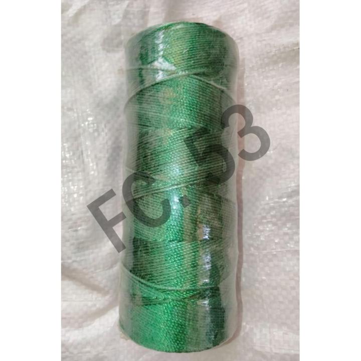 Polyester Yarn (Qureshia Thread - 24No) - Green Dhaga - Crochet Work