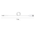 USB Type C to 3.5 mm Aux Cable for Headphones, Cars Pre Aux or Other Uses 4 Feets White. 