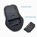 Wireless BT Mouse 1600 DPI 6 buttons ergonomic for imac pro macbook laptop computer optical mice honor magicbook. 