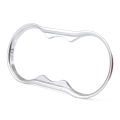 1 Car Water Cup Decoration Trim Sticker ABS Chrome Accessories Case For Ford Fiesta 2009-2015 Focus 2 2009 - 2012. 
