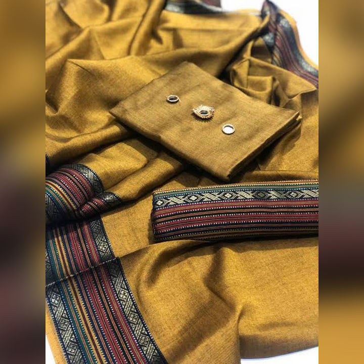 Susi Banarsi 3 Piece Unstitched Dress in Beautiful Colors in New Design |  Daraz.pk