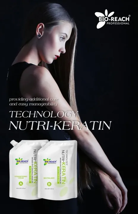 BIO-REACH%20Hair%20Straightening%20Permanent%20Keratin%20Nutri%20Hair%20Cream%20&%20Neutralizer%20-%20400ml%20-%20Image%209