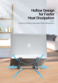Aluminum Aloy Laptop Stand Holder For Macbook Air Pro Aluminum Foldable Notebook Stand Laptop For MacBook Pro Vertical Tablet Stand. 