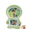Cartoon Tableware for Children Kids Dishes Divider Plates. 