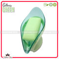 Smart Soap Holder Self Draining Soap Holder Leaf Shape Soap dish Soap Holder for Shower Bathroom Kitchen Sink. 