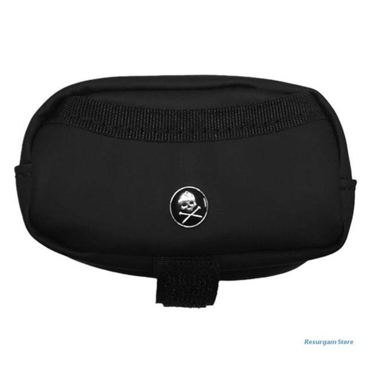 Golf Ball Bag Portable Mini Golf Protective Bag PU Leather Ball Pouch For Men And Women Golf Sports Accessory Drop Shipping