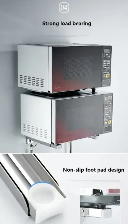 Microwave%20Oven%20Stand%20With%202%20Hooks%20-%20304%20Stainless%20Steel%20Wall%20Mounted%20Microwave%20Oven%20Bracket%20Rack%20Shelf%20-%20Folding%20Wall%20Mount%20Rack%20for%20Microwave%20Kitchen%20Organizer%20/%20Microwave%20Oven%20Rack%20Shelf%20/%20Microwave%20Oven%20Storage%20Rack%20/%20Folding%20Wall%20Bracket%20for%20Microwave%20-%20Image%206