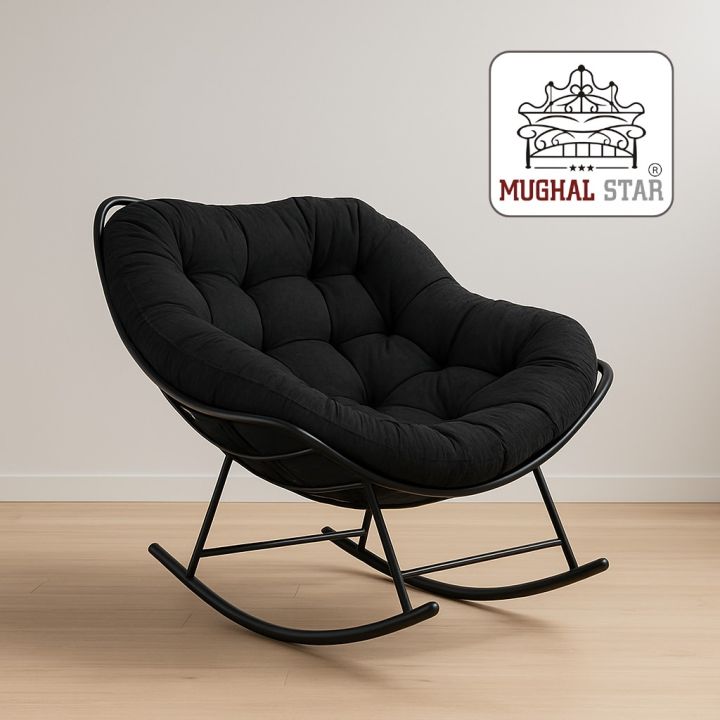 Rocking%20Chair,%20Comfortable%20Rocking%20Chair,with%20Iron%20Frame%20and%20Valvet%20Cushion%20%20Home%20Balcony%20Rocking%20Chair%20Lounge%20Sofa%20Lounge%20Chair%20in%20The%20Living%20Room.%20/%20Mughal%20Star%20Steel%20Furniture.%20-%20Image%202