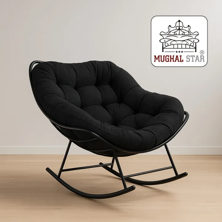Rocking%20Chair,%20Comfortable%20Rocking%20Chair,with%20Iron%20Frame%20and%20Valvet%20Cushion%20%20Home%20Balcony%20Rocking%20Chair%20Lounge%20Sofa%20Lounge%20Chair%20in%20The%20Living%20Room.%20/%20Mughal%20Star%20Steel%20Furniture.%20-%20Image%202