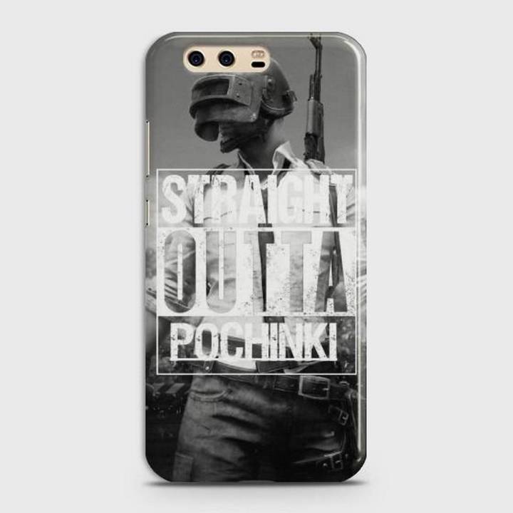 Huawei P10 Plus Cover - SkinLee HQ Hard Case - PUBG OUTTA - SKINLEE-515-1-340-86