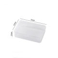 Small Card Photo Transparent Flip Storage Box Sealing Sticker Storage Dust Box. 