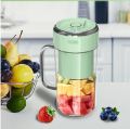 Small Portable Cup Blender - 400ml Capacity, Rechargeable with Type-C, Great for Travel, Gym, and On-the-Go. 