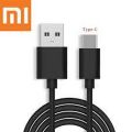 Original Xiaomi MI USB to Type - C data & Charging Cable for All Android Phones | Pure Copper, Durable 3.0 Amp Super-Fast Qualcomm Fast Charging & Data Sync, MI Type C Fast Charging Cable Black. 