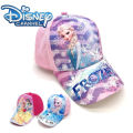 Disney Anime Toys Frozen Hat Elsa Anna Baseball Cap Summer Breathable Shade Cap Girls Minnie Sophia Adjustable Frozen Hat. 