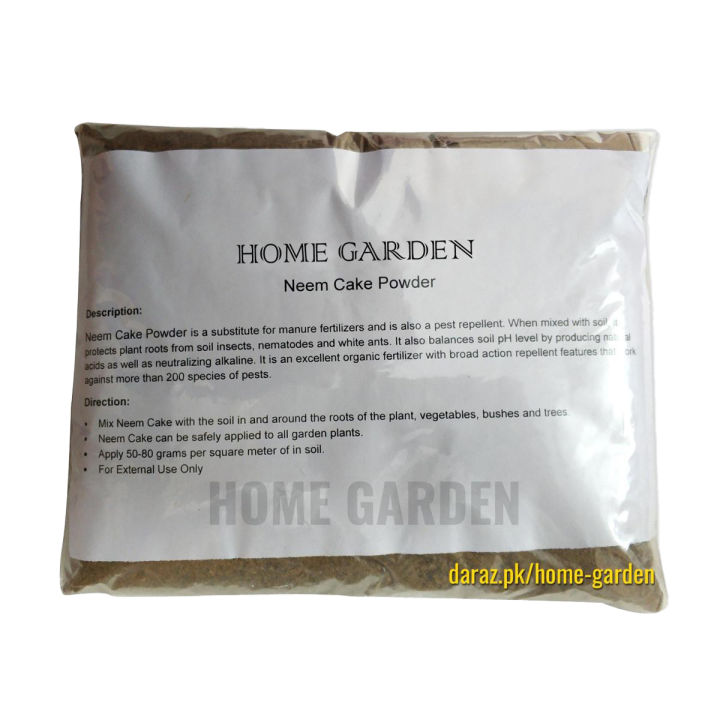 Pure Neem Cake (Khali) Powder 1KG - Organic Fertilizer and Antifungal by HomeGarden