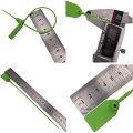 100 Piece Plastic Tamper Seals Numbered Zip Ties Tags For Fire Extinguisher,Shipping,250mm B. 