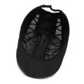 Men Cap Ponytail Hole Solid Color Advanced Hat. 