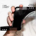 Double Side Beard Shaping Beard Shaper PLUS Comb For Line Up and Men Bread Comb. 
