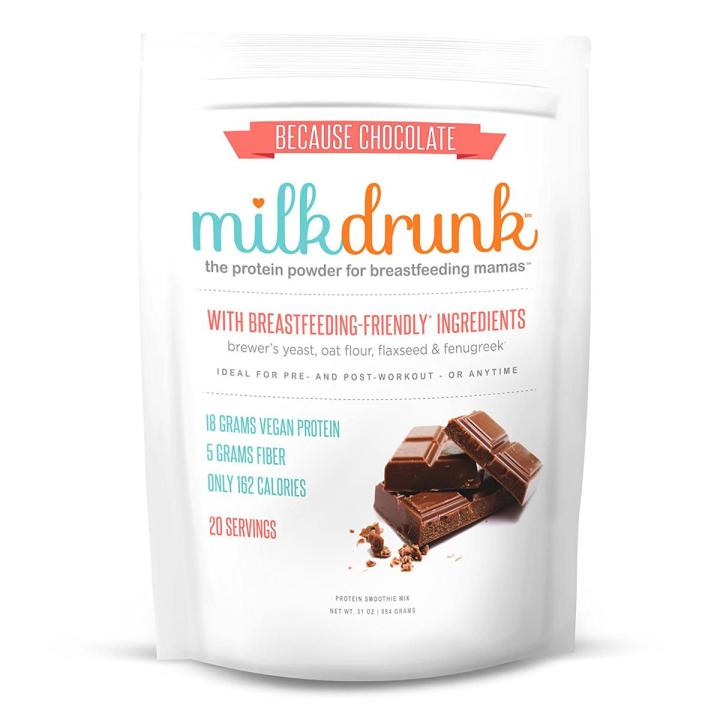 Chocolate Dairy Free Protein Powder for Breastfeeding - Vegan Protein & Lactation 884 g