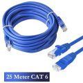 LAN PATCH CABLE CAT 6 UTP 25m 25 METER. 