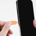 Easy-to-use Sim Card Ejector Portable Sim Card Removal Tool Set for Iphone Lightweight Pins Needle Opener Ejector with Silicone Sleeve Easy Tray Opening Tool for Sim Card Puller. 
