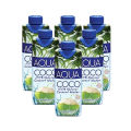 Aqua Coco 100% Natural Coconut Water 330ml (Pack of 6). 