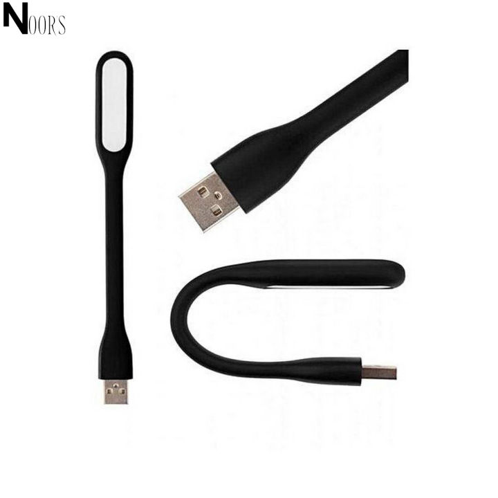Noor's Flexible USB LED Light Universal For Laptops, Power Bank & Other Usb Ports Flexible Adjustable USB High LED Night Light Universal For Laptops for Powerbank/Pc/Laptop/Notebook Computer Keyboard Book Reading Lamp