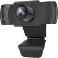 1080P Webcam with Microphone, Wansview USB 2.0 Desktop Laptop Computer Web Camera with Auto Light Correction, Plug and Play. 
