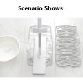 Laundry Board Foldable Non-slip Suction Silicone Portable Folding Dirty Clothes Washing Board Sock Scrubbing Board Cleaning Tool. 