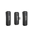 BOYA 3 Years Warranty - BY-WM3T-D2 Mini 2.4GHz Wireless Microphone with Charging Case For Iphone Mobiles. 