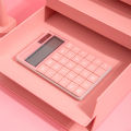 Deli - ENS041-Nusign Calculator Plastic-12 Digits Multi color. 