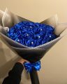 ELEGANT ROSE BOUQET- Ribbon rose bridal wedding bouquet- BOUQET GIFTS FOR FRIENDS , FIANCE, LOVER. 
