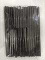 Disposable Black Drinking Straw Specially for Juice. 