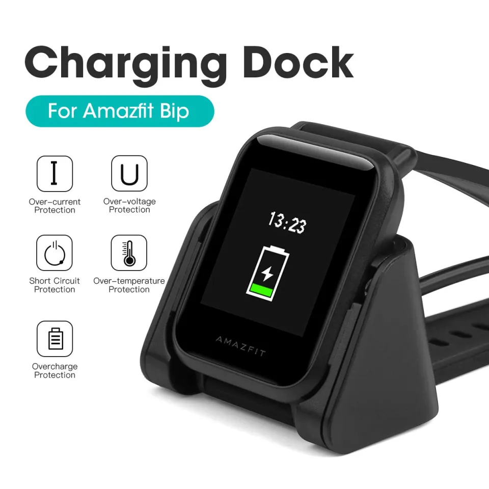 Replacement USB Magnetic Charger for Xiaomi Huami Amazfit Bip Youth A1608 Model Smartwatch Chargers Fast Charging Cable Cradle Daraz.pk