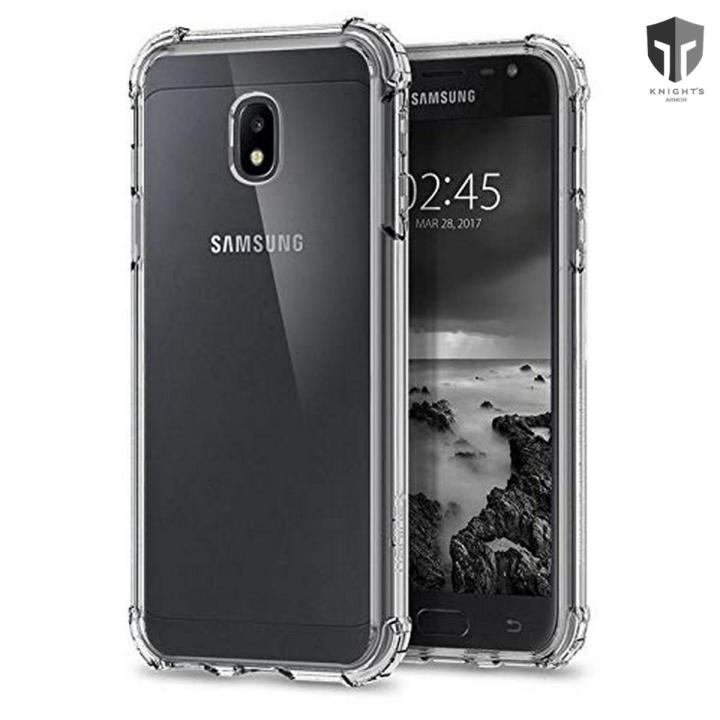 Knight's Armor Samsung J7 Pro Soft Transparent Back Cover