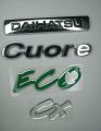 Pack of 4 Pieces Logo Set for Daihatsu Cuore. 
