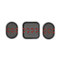 Slendertone-compatible replacement pads Adhesive Generic Replacement Slendertone Abs Belt Compatible Generic pads for Fitness. 