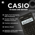 Original FX-82MS - 2nd Edition Scientific Calculator 240 Functions 10 + 2 Digits Engineering Students High School Lab Office | Best Price FX82 MS  Calculator. 