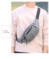 Men's Waist Bag Men Waterproof Sling Bag Fanny Pack Waist Bag Large Capacity Wear-resistant Hip Belt Cross body Shoulder Pouch Purse Man Chest Bag Side Bag with Headphone Jack. 