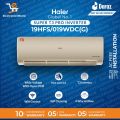 Haier Inverter AC | New  Model HSU-19HFS/023WDC (Super T3 Pro Series) 1.5 Ton DC Inverter / T3 Compressor/ECO Mode/Self Cleaning/WiFi/Turbo Cooling/Color Silver/ Golden/White |10 Years Compressor 05 Years All Parts Warranty | Haier Free Installation. 