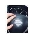 2X for Nissan Bling Car Steering Wheel Logo Decorative Diamond Crystal Shiny Decal Decoration Cover Sticker Ring. 