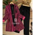 Western Style 3 Piece Stitched Dress/ Artical Zebra for Women/ Girls. 